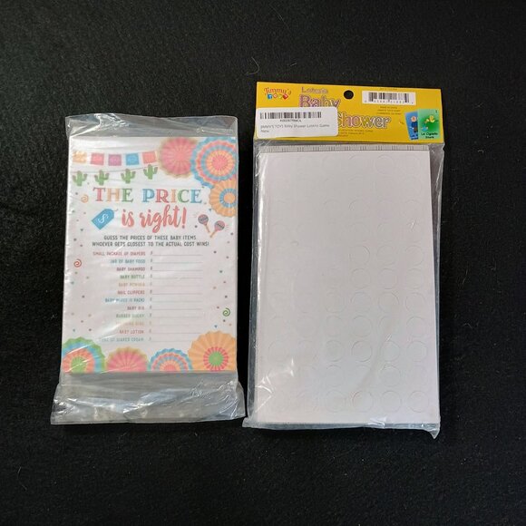 NWOT: Bundle "The Price Is Right" and "Baby Shower Loteria" Fiesta Theme - Picture 2 of 8